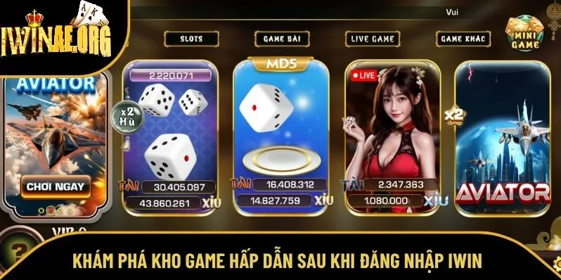 Truy cập trang chủ cổng game